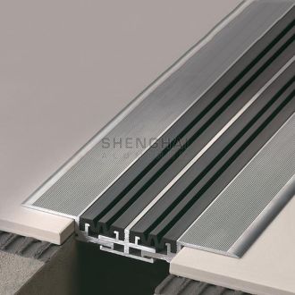 Aluminum tile expansion joint strips