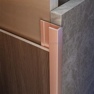 Aluminum tile trim