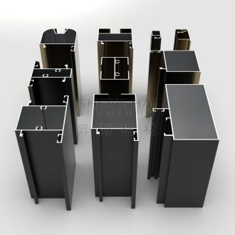 Yemen Aluminum Door And Window Section Profile System