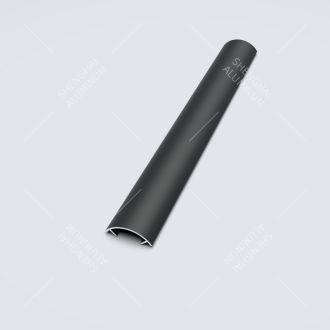 Black Aluminium Skirting Profile 100mm