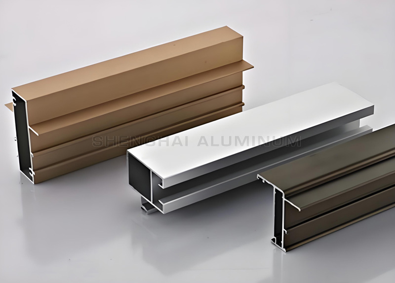 Anodized aluminum profile