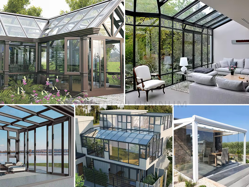 Aluminum Sunroom Application